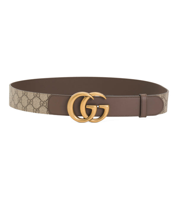 GUCCI
Women’s Canvas And Leather Logo Belt