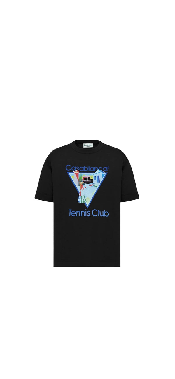 Casablanca sTENNIS CLUB ICON SHORT SLEEVE T-SHIRT