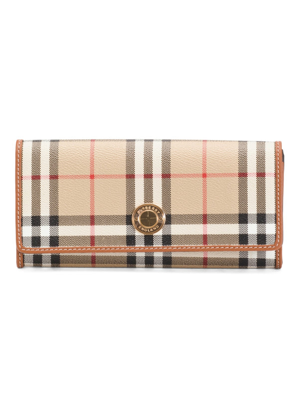 BURBERRY
Signature Check Continental Wallet