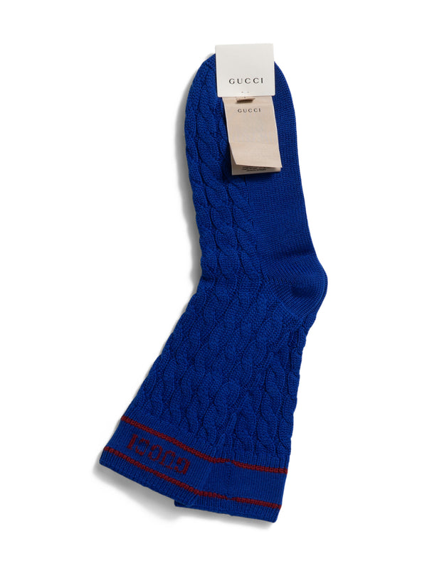 GUCCI
Made In Italy Wool Designer Socks