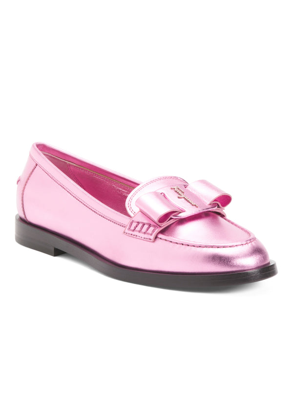 FERRAGAMO
Made In Italy Leather Viva Loafers