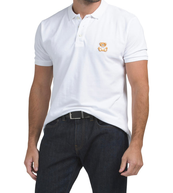 MOSCHINO
Made In Portugal Teddy Bear Patch Polo