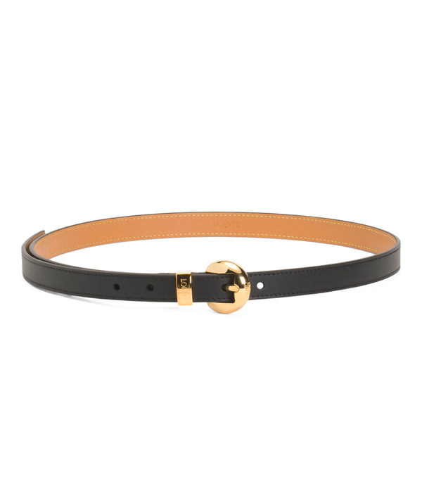LOEWE Women’s Leather Smooth Wide Belt