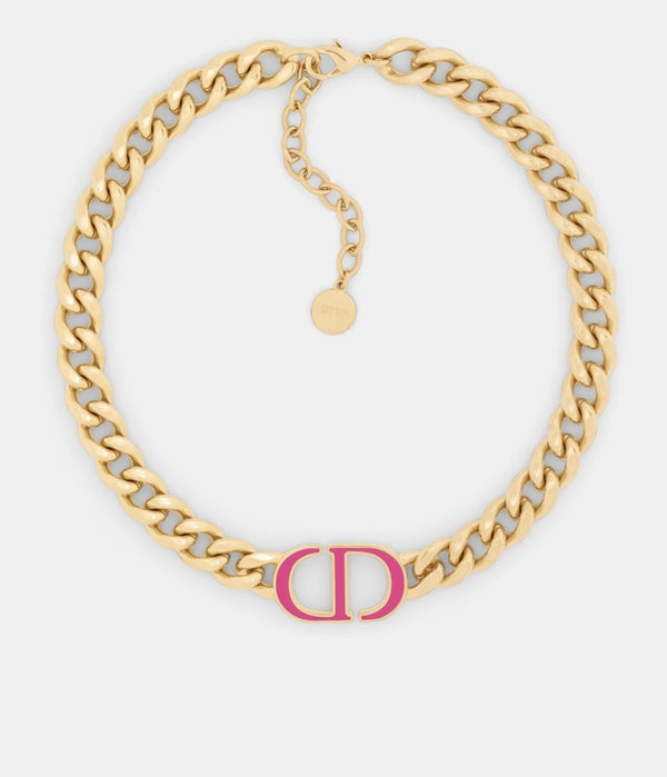 CHRISTIAN DIOR 30 MONTAIGNE CHOKER NECKLACE