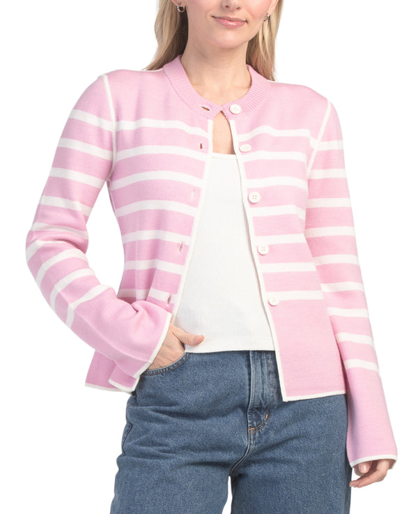 DEREK LAM 10 CROSBY
Wool Blend Mariana Button Up Sweater