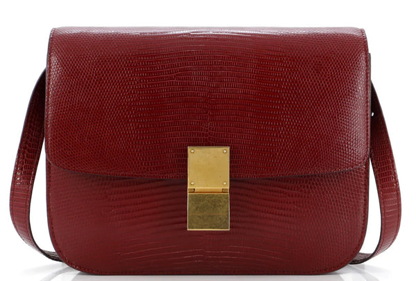 Celine Medium Classic Bag in Lizard