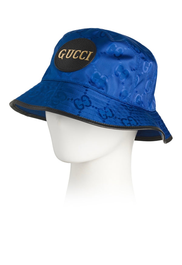 GUCCI
Off The Grid Bucket Hat With Calfskin Details