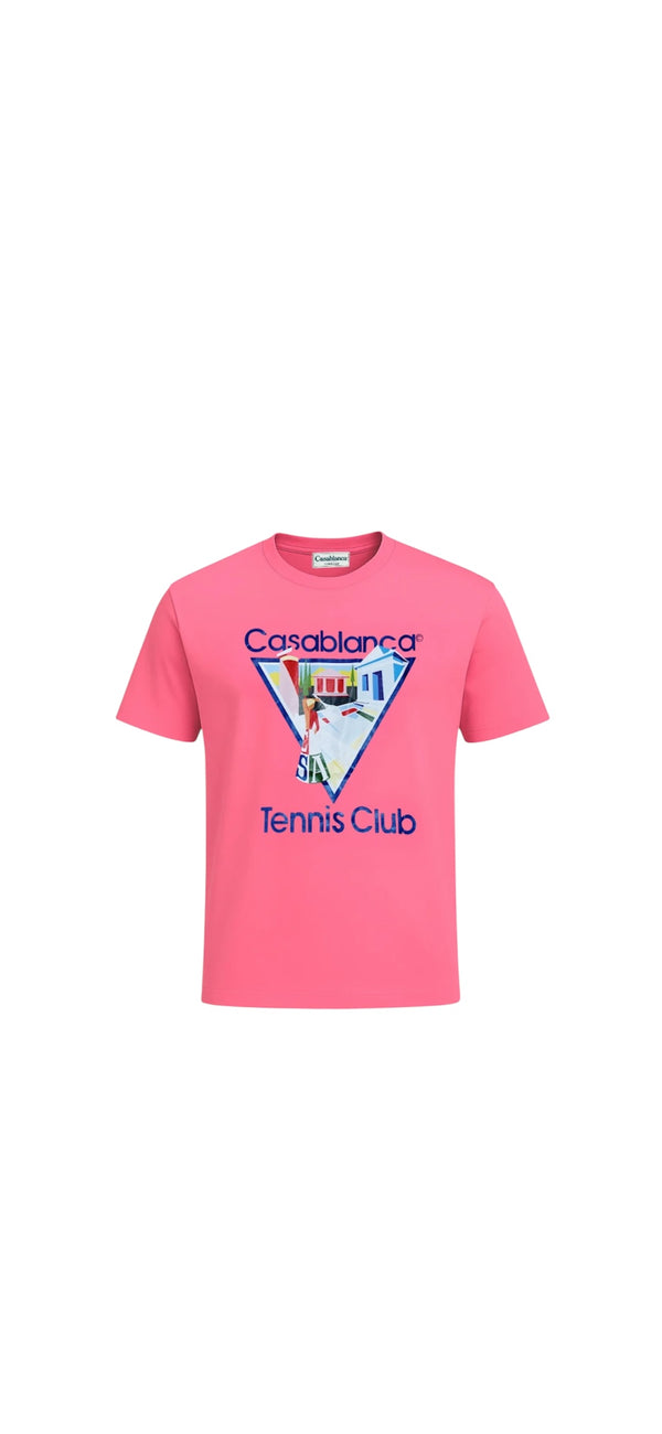 Casablanca TENNIS CLUB ICON SHORT SLEEVE T-SHIRT
